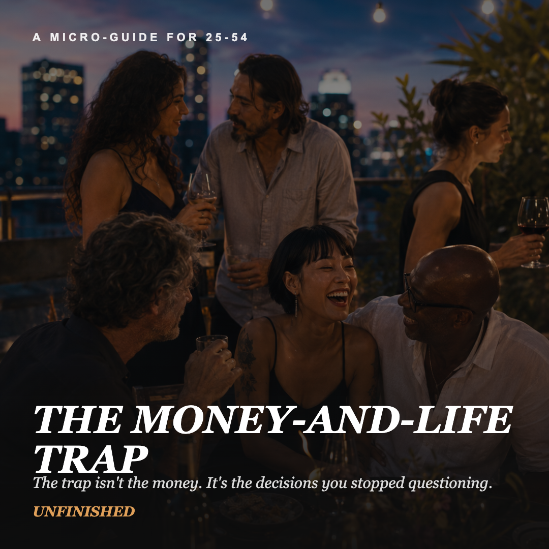 UNFINISHED Micro-Guide: The Money-and-Life Trap