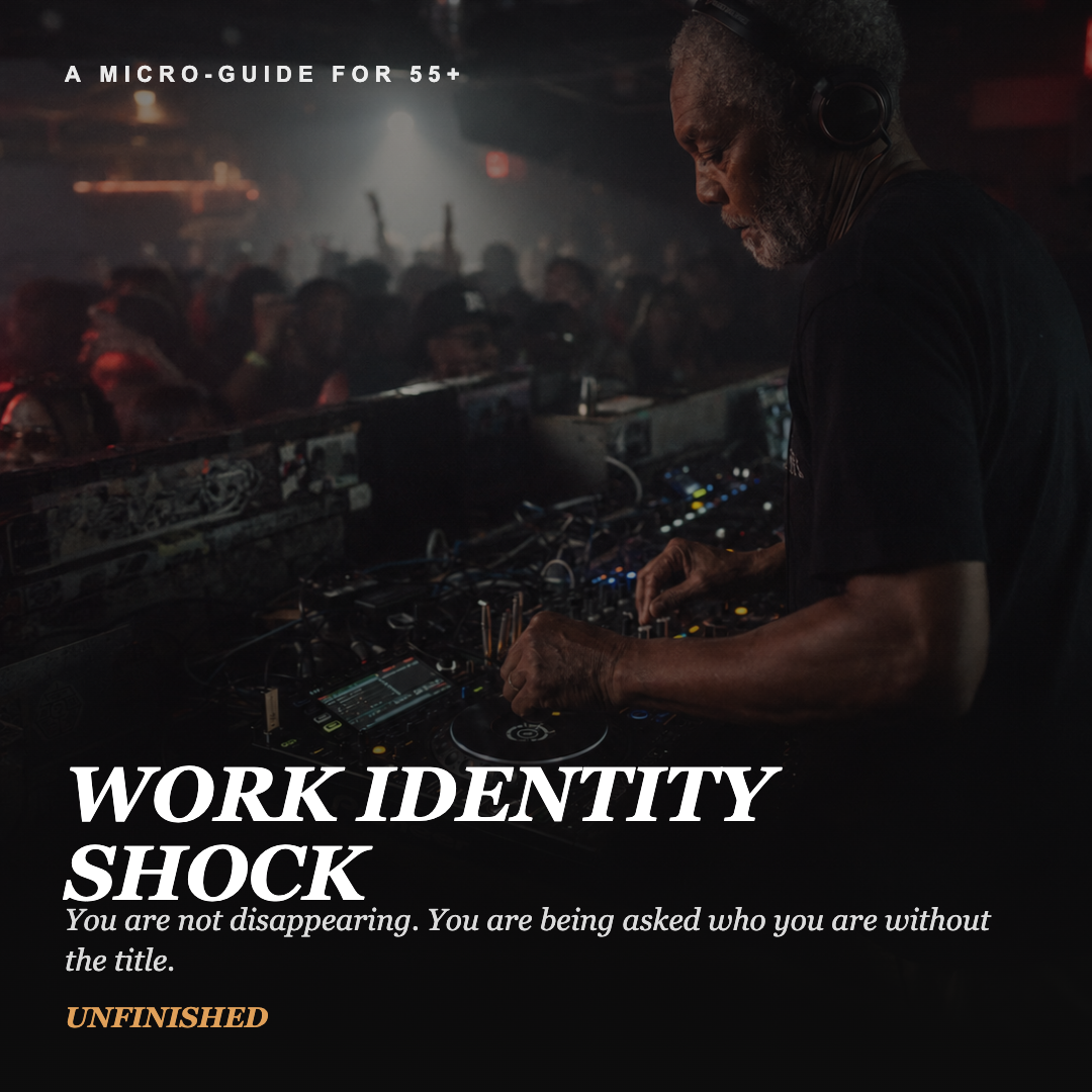UNFINISHED Micro-Guide: Work Identity Shock