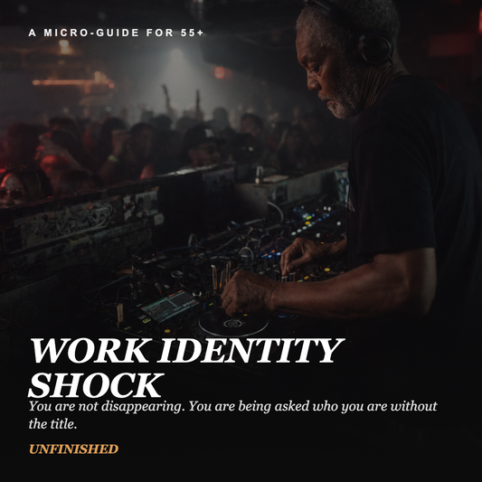 UNFINISHED Micro-Guide: Work Identity Shock