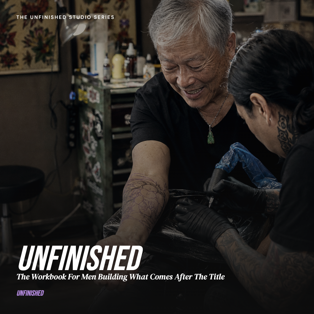 UNFINISHED Visual Workbook — Men 55+: Designing What Comes Next